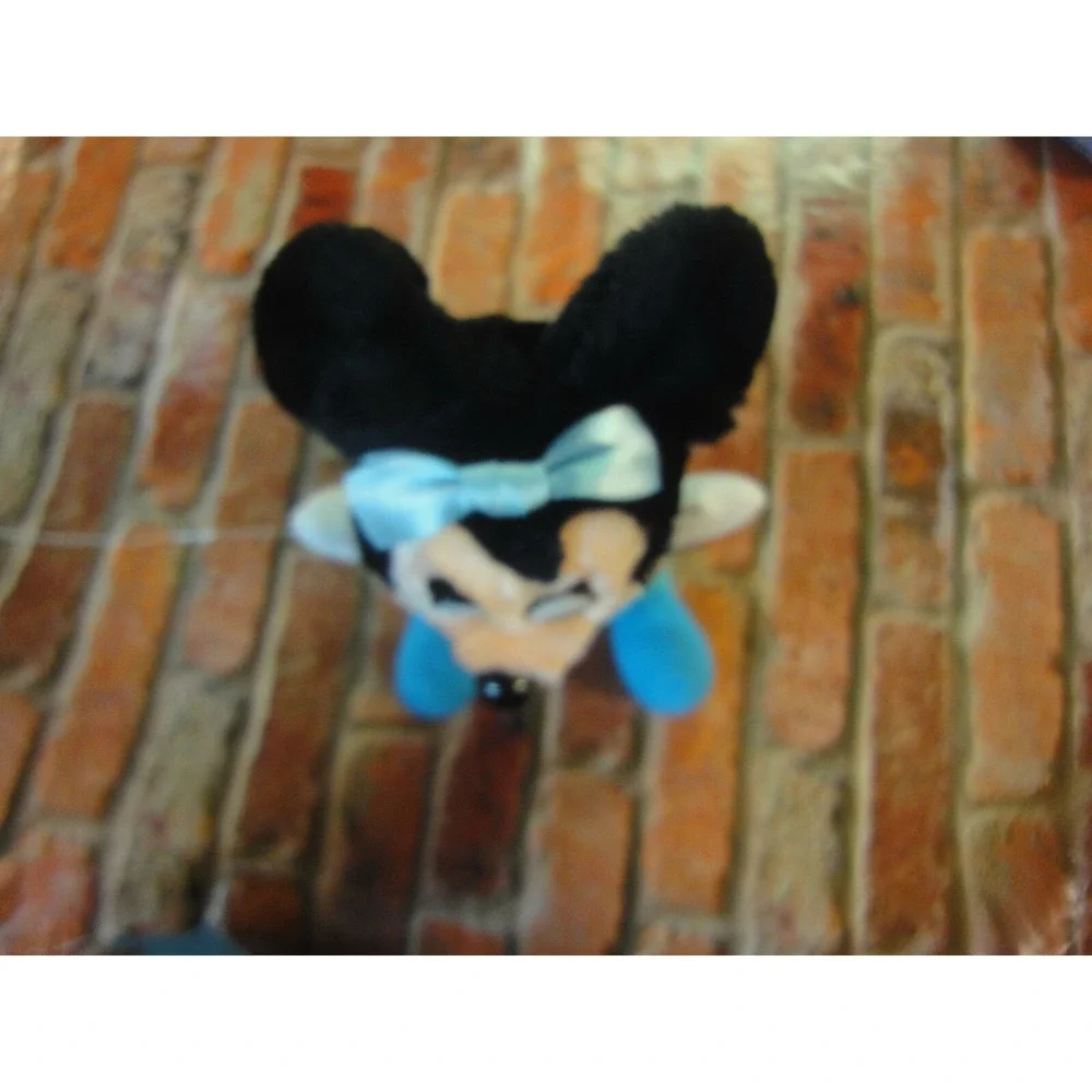 Walt Disney Productions VINTAGE Mickeys Christmas carol MInnie mouse plush KOREA